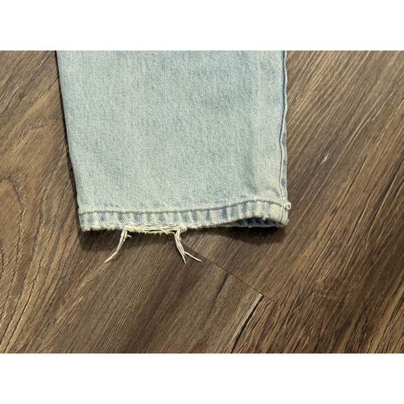 Vtg Levi’s 550 Mens Light Wash Relaxed Fit Straight Leg Jeans Sz 32x36 - Picture 7 of 10